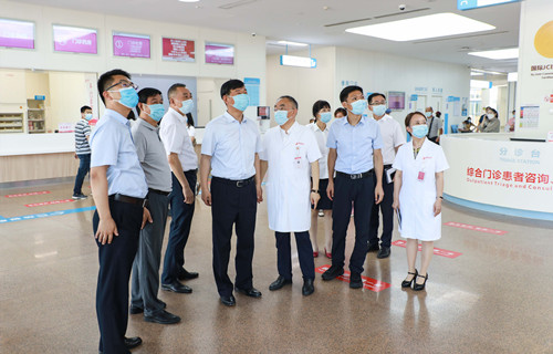 陜西省退役軍人事務(wù)廳黨組副書記、廳長高濤一行蒞臨我院調(diào)研